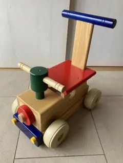 平和工業　手押し車　カラフルロコ　ポッポ　森の汽車ポッポ　おもちゃ
