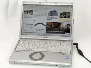 1円～ 高速SSD ノートPC 12.1型 Panasonic CF-SZ5PD6VS 中古良品 第6世代Core i5 DVDRW 無線 Bluetooth webカメラ Windows11 Office 保証付