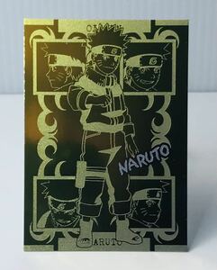 【NARUTO】 ナルト TCG カード　アマダ　エッチングカード　№22 うずまきナルト　 ☆N1