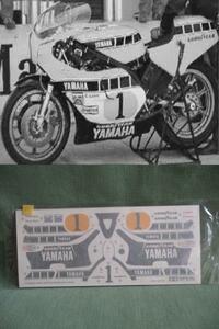 1/12 タミヤ ヤマハ YZR500 1980年 OW48 USヤマハカラー純正デカール カルトグラフ版 27