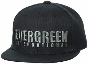 エバーグリーン(EVERGREEN) E.G.フラットキャップタイプ1 ブラック Free Size