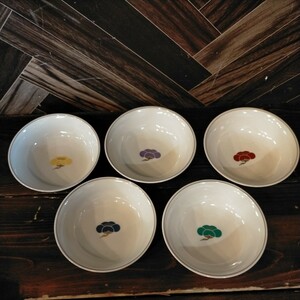 F1364 小鉢5枚セット 小鉢 皿 取り皿 たち吉 橘吉 松 和食器 サイズ 札幌