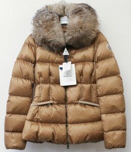 未使用 モンクレール BOED GIUBBOTTO 00 サイズ レディース ダウンジャケット ファ付き 2021-2022 MONCLER