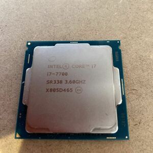 動作未確認　 Intel CPU Core i7-7700 SR338 3.60GHz 最大 4.20GHz インテル　第7世代