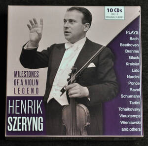 [CD10枚組] HENRIK SZERYNG MILESTONES OF A VIOLIN LEGEND ヘンリク・シェリング