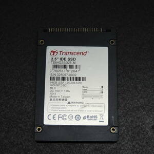 希少品【検品済み】Transcend 2.5 IDE SSD 64GB TS64GSSD25-M 管理:サ-57