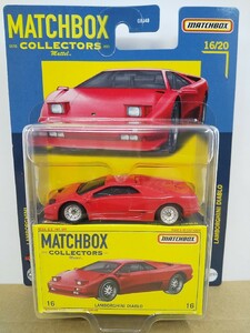 ■ MATCHBOX マッチボックス 1/64 LAMBORGHINI DIABLO レッド ランボルギーニディアブロ ミニカー