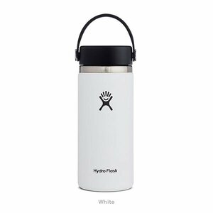 HYDRO FLASK ハイドロフラスク 16 oz Wide Mouth 890015 ステンレスボトル 水筒 ホワイト