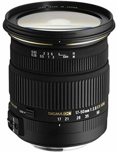 (中古品)SIGMA 標準ズームレンズ 17-50mm F2.8 EX DC HSM ペンタックス用 APS-C専用　(shin