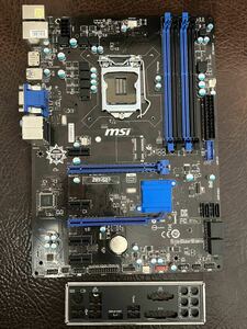 ★ 動作品 bios・windows10起動確認済 マザーボード 第四世代CPU対応 ★ MSI Z87-S01 REV:2.1 MS-7850 LGA1150 ATX