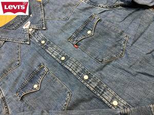 Levis(リーバイス) CLASSIC WESTERN SHIRT クラシック ウエスタンシャツ 85745-0108 ＵＳサイズ ＸＬ(日本サイズ約ＸＸＬ)