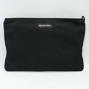 BALENCIAGA ロゴクラッチバッグ ブラック 535334-Y-1669 バレンシアガ セカンド bag 鞄 カバン