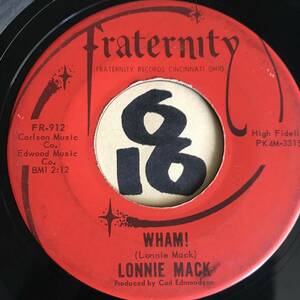 試聴 ガレージ・パンク LONNIE MACK WHAM! / SUZIE-Q 両面EX SOUNDS EX+ 