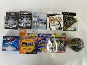 rh 釣り糸 まとめ セット ① キャリアハイ 6 他 DAIWA ダイワ/SUNLINE サンライン/TORAY 東レ/DUEL デゥエル/三菱化学 他 hi◇126