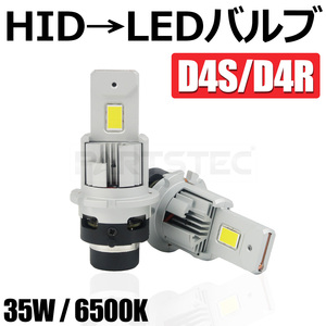 D4S 純正 HID 交換 LED ヘッドライト バルブ 2個 20000lm 6500K ホワイト 配線レス HID 変換 LED化 アウトランダー PHEV GG2W / 12-33