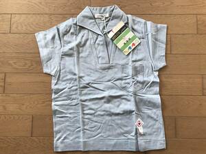 当時物　未使用　デッドストック　Mizuno　美津濃　アスリートシャツ　半袖シャツ　襟付き　サイズ：85㎝　　H1106