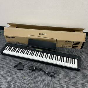 【Ia side】 CASIO CDP-S300 電子ピアノ 配送可能 2021年製 動作品 現状品 キーボード 元箱付き 1599-87