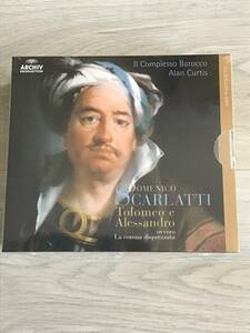 ARCHIV SPAIN D.スカルラッティ　「トロメオとアレッサンドロ」　アラン・カーティス　3CD
