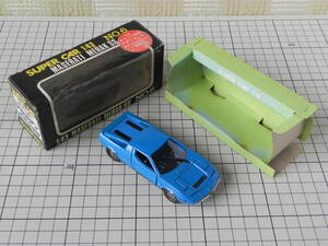 サクラ スーパーカー スケール1/43 NO.06 マセラティ メラクSS 日本製 長期保管品 中古 ジャンク