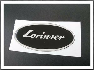 正規品 Lorinser ロリンザー 純正 リアバッチ オーナメント トランク エンブレム Benz