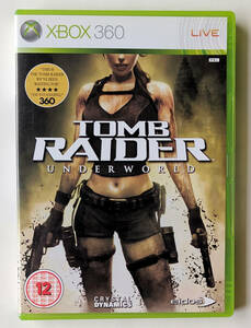 トゥームレイダー アンダーワールド Lara Croft TOMB RAIDER UNDERWORLD EU版 ★ XBOX 360 / XBOX ONE / SERIES X