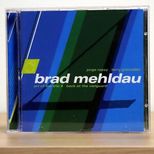 BRAD MEHLDAU/ART OF TRIO 4: BACK AT THE VANGUARD/WARNER BROS / WEA 9362-47463-2 CD □