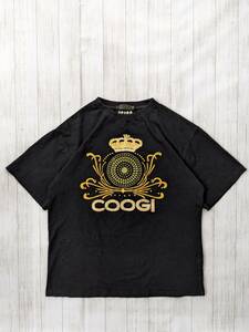 COOGI/クージー/王冠×ブランドロゴ刺繍/Tシャツ/SIZE XXXL/ビッグシルエット
