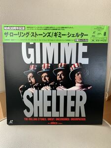 レーザーディスク ROLLING STONES GIMME SHELTER ローリングストーンズ ギミーシェルター