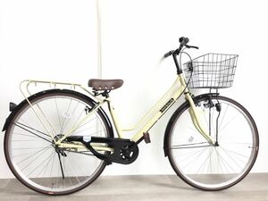 27インチ 自転車 (1377) クリーム SOWK10764 未使用品■