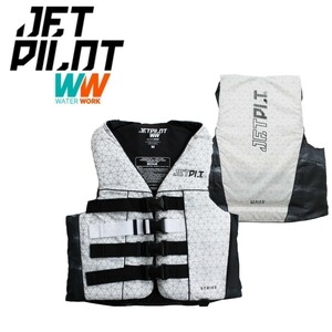 ジェットパイロット JETPILOT 2023 JCI認定ベスト 送料無料 ストライク プラス 4-バックル CGA ナイロン ベスト JA23128CGA ホワイト S