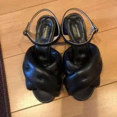 アニヤハインドマーチ サンダル チャビー 靴 グラムスラム ブラック イタリア製