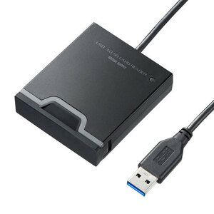 まとめ得 サンワサプライ USB3.2 Gen1 SDカードリーダー ADR-3SDUBKN x [2個] /l