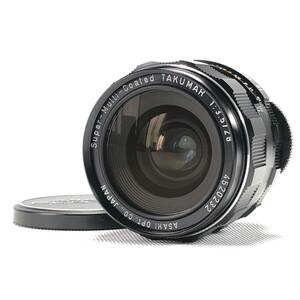 旭光学 Super Multi Coated TAKUMAR 28mm F3.5 ペンタックス M42マウント 並品 24C ヱTO4b