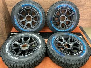 ◆夏用Set◆数量限定価格! Forジムニー JB23 JB64 JA JB74 wedsスタットベルク TOYOオープンカントリーRT 185/85-16 5.5J ET22 139.7-5H