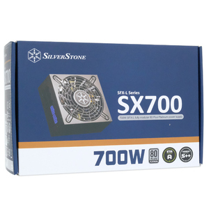 SILVERSTONE製 PC電源 SST-SX700-LPT-Rev 700W ブラック [管理:1000024271]