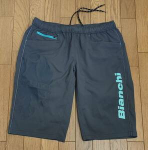 （物1）定価12,100円　展示品　ビアンキ　Bianchi　ショートパンツ　JP191S1602　グレー　チャコール　メンズS