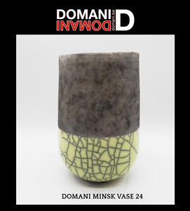 ＜DOMANI Collection＞DOMANI MINSK VASE 24＿旧ドマーニミンスクベース＿廃盤色ミントグリーン