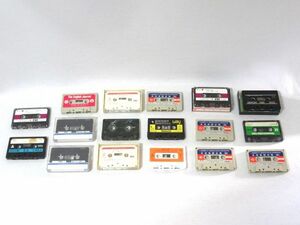 中古カセット テープ - 17本　FUJI, Nationalなど まとめ売り