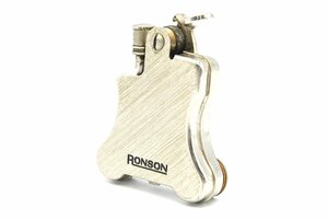 RONSON ロンソン BANJO バンジョー シルバー オイルライター 喫煙具 20787422