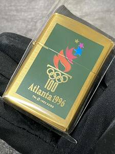 zippo GOLD Atlanta 希少モデル ヴィンテージ 1995年製 ゴールド アトランタ オリンピック ゴールドインナー 1995年製