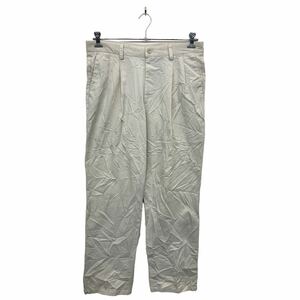 DOCKERS チノパンツ W34 ドッカーズ クラシックフィット タック入り コットン ホワイト 古着卸 アメリカ仕入 2402-175