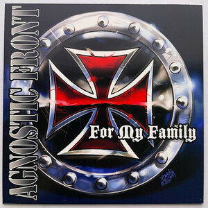 AGNOSTIC FRONT-For My Family (US 1,000枚限定マーブルヴァイナル7「廃盤 New」