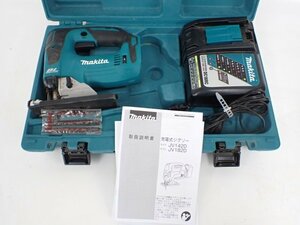 MAKITA マキタ JV142DZK 充電式ジグソー 説明書/ケース付き バッテリー欠品 △ 6D957-1