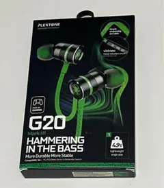 plextone G20 markⅢ 有線 ゲーミング イヤホン カナル型　緑