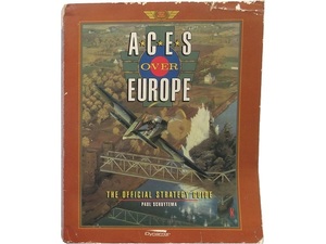 洋書◆Aces Over Europe ゲーム攻略本 飛行機 戦闘機