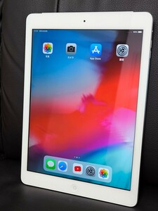 【状態良好】Apple iPad Air 第1世代 Wi-Fi＋Cellular 16GB A1475(MD794JA/A) au 判定〇 