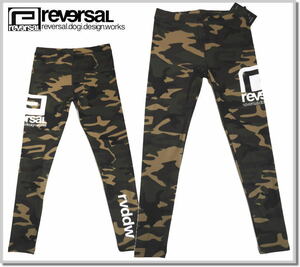 リバーサル reversal rvddw LONG SPATS rvbs046-CAMO-XL ボトムス ロングパンツ スパッツ ラッシュガード