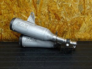 【M240206】マグナ250(MC29-1007)◇ 社外マフラー サイレンサー スリップオン スーパートラップ EAR 【’94 V-TWIN MAGNA Vツインマグナ