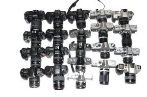 minolta フィルムカメラ レンズ まとめて まとめ売り 色々 大量 ジャンク#099905