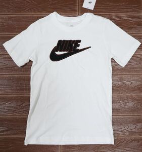 新品 150㎝ NIKE ナイキ キッズ 半袖Tシャツ　YTH NSW APP パック 1 S/S Tシャツ FS ホワイト